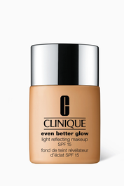 Clinique Even Better Glow Fond de Teint Liquide Réflecteur de Lumière SPF 15 Teinte WN68 Brûlée 30 ml