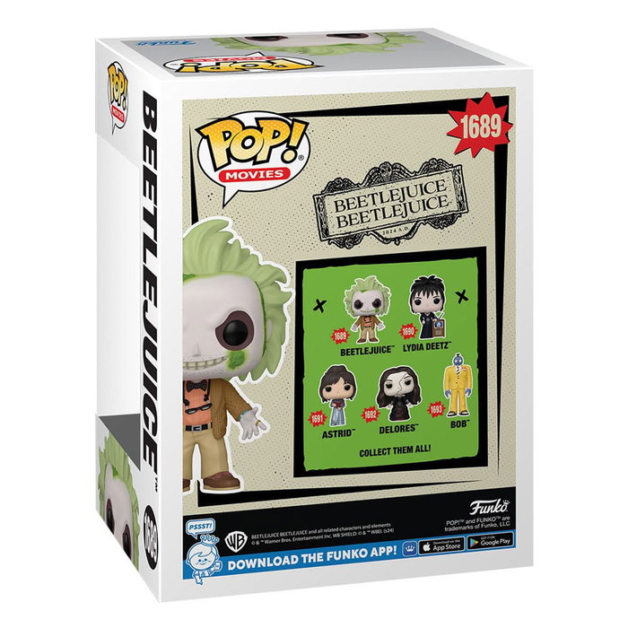 FUNKO Pop! Beetlejuice 2 - Beetlejuice Édition Spéciale FUNKO Pop! Beetlejuice 2 - Beetlejuice Édition Spéciale