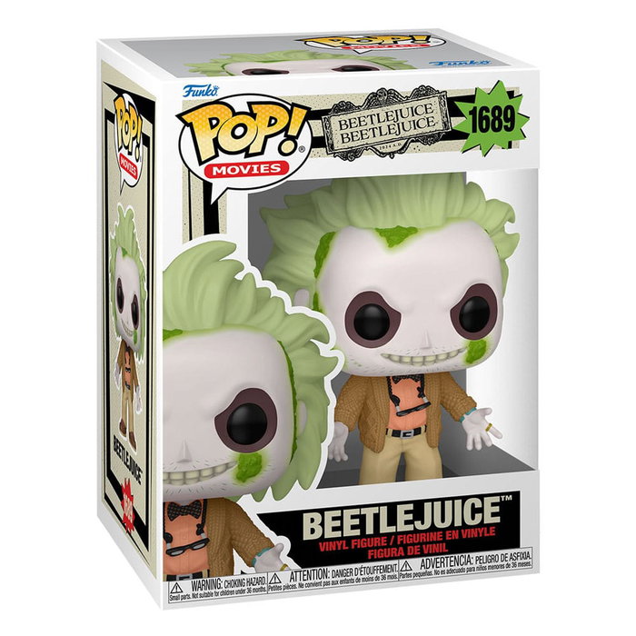 FUNKO Pop! Beetlejuice 2 - Beetlejuice Édition Spéciale FUNKO Pop! Beetlejuice 2 - Beetlejuice Édition Spéciale
