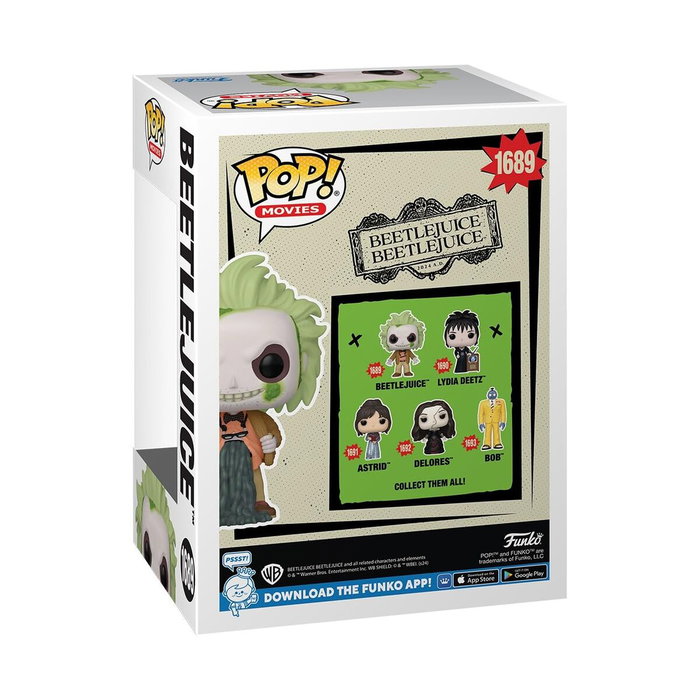 FUNKO Pop! Beetlejuice 2 - Beetlejuice Édition Spéciale FUNKO Pop! Beetlejuice 2 - Beetlejuice Édition Spéciale