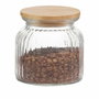 Andrea House Boîte MS72136 Verre et Bambou 600 ml