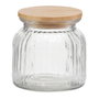 Boîte Andrea House MS72136 verre Bambou Cuisine 600 ml