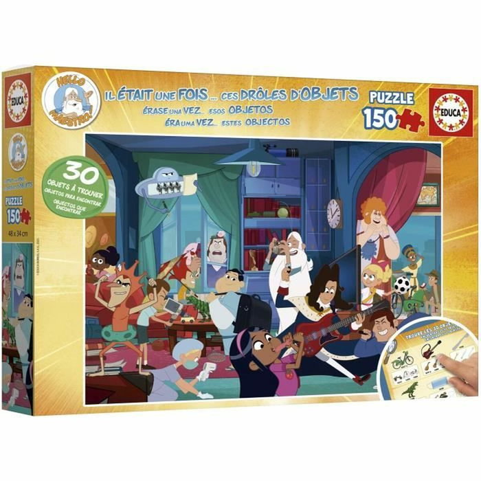 Educa Puzzle Il était une fois... Ces drôles d'objets - 150 pièces