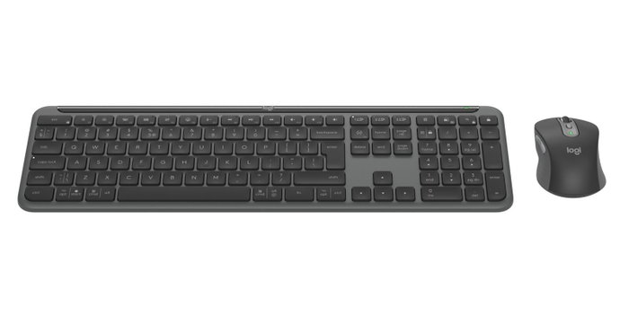 Logitech Signature Slim MK950 ensemble clavier et souris pour Business, Graphite Logitech Signature Slim MK950 ensemble clavier et souris pour Business, Graphite