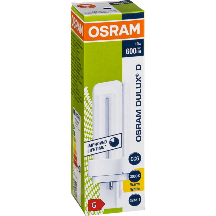 Osram DULUX D 10W/830 G24D-1 FS1 Osram DULUX D 10W/830 G24D-1 FS1