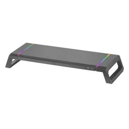 Mars Gaming MGS-ONE Support Monitor RGB Chroma USB 2.0 Ajustable pour Écran jusqu'à 30 kg
