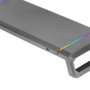 Mars Gaming MGS-ONE Support Monitor RGB Chroma USB 2.0 Ajustable pour Écran jusqu'à 30 kg