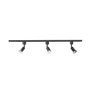 Philips Système de rail EasyLink 3 spots Tobia 5 W GU10 Noir Aluminium 1 m