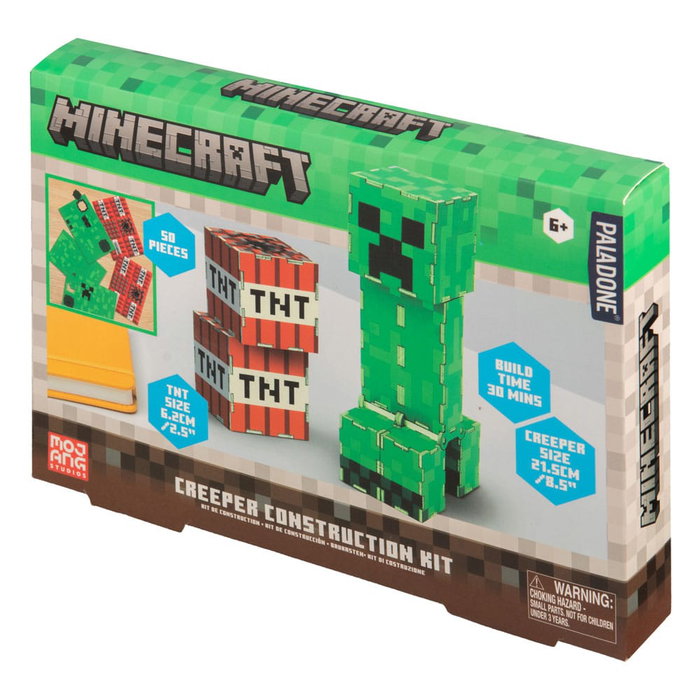 Paladone Products Minecraft Jeu de Construction Creeper 16 cm