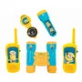 Lexibook Kit d'Aventurier Minions avec Talkie-Walkies Portée 120m, Jumelles, Boussole et Lampe-Torche pour Enfants