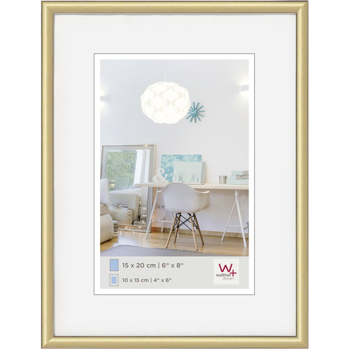Walther New Lifestyle Album photo 15x20 cm doré Walther New Lifestyle Album photo 15x20 cm doré