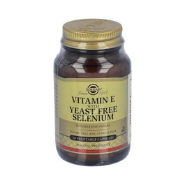 Solgar Vitamine E et Sélénium 50 capsules végétales