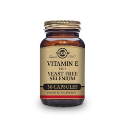 SOLGAR Vitamine E et Sélénium 50 capsules végétales
