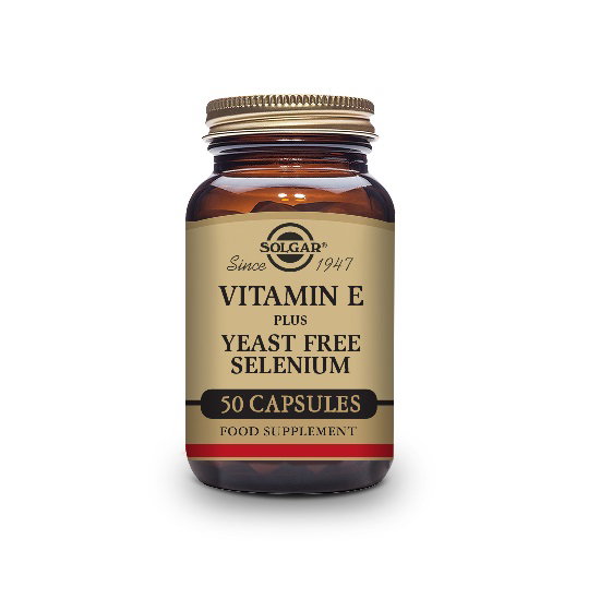 SOLGAR Vitamine E et Sélénium 50 capsules végétales SOLGAR Vitamine E et Sélénium 50 capsules végétales