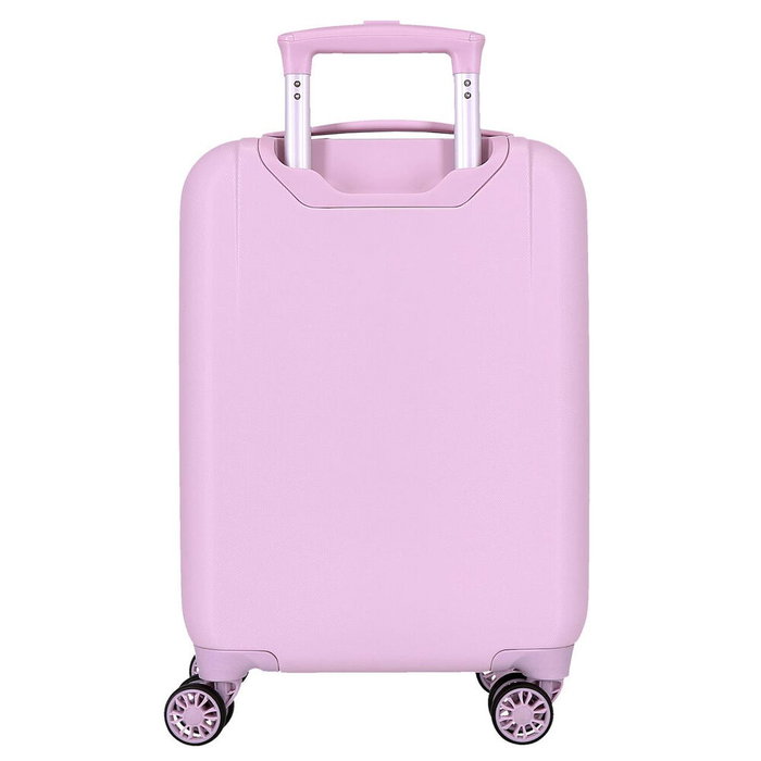 JOUMMA BAGS Valise Cabine ABS 50cm à 4 Roues Doubles avec Serrure à Combinaison - Motifs Sweet Dreams Kuromi Hello Kitty, Organisateur Intérieur