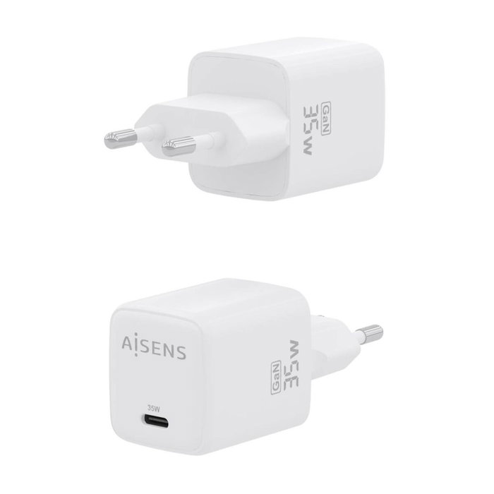 Chargeur mural Aisens ASCH-35W1P016-W Blanc Multicouleur 35 W