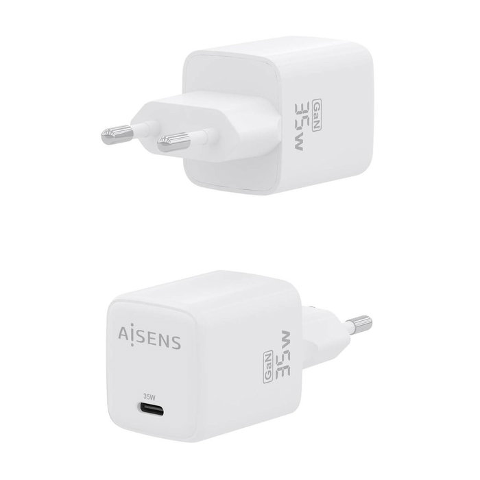 Chargeur mural Aisens ASCH-35W1P016-W Blanc Multicouleur 35 W