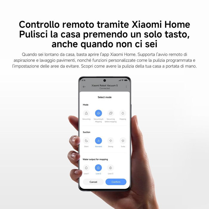 Xiaomi Robot Vacuum Cleaner 5 blanc
