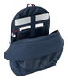 Safta Sac à dos double pour ordinateur portable 15,6 pouces avec port USB, modèle Eclipse, dimensions 31x44x18 cm