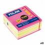 Notes Adhésives Milan Multicouleur 76 x 76 mm (12 Unités)
