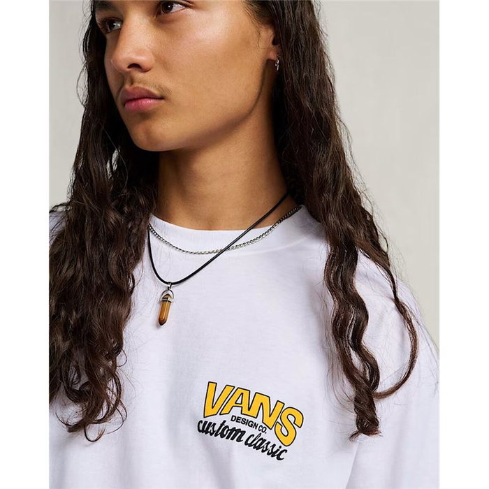 T-shirt à manches courtes homme Vans VN000M60FLB1 Blanc