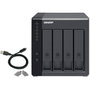 Qnap TR-004 Boîtier d'extension RAID USB 3.2 Gen 1 Type-C pour 4 baies SATA 3.5" sans disque