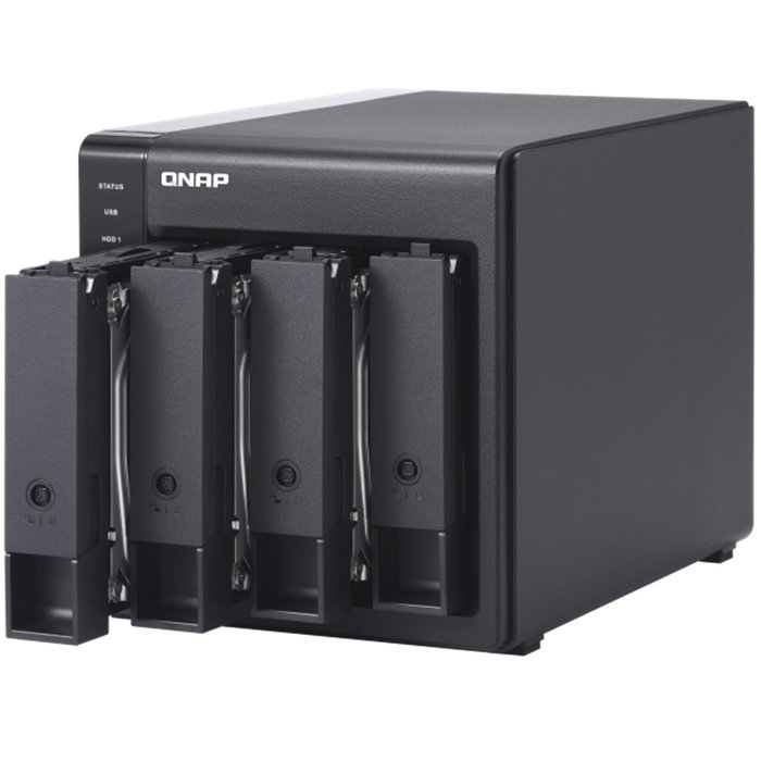 Qnap TR-004 Boîtier d'extension RAID USB 3.2 Gen 1 Type-C pour 4 baies SATA 3.5" sans disque