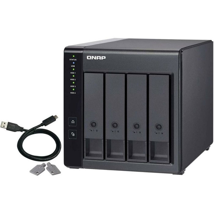 Qnap TR-004 Boîtier d'extension RAID 4 baies SATA USB 3.2 Gen 1