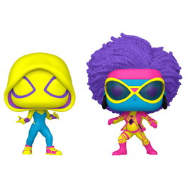 FUNKO Blister 2 figurines POP Spider-Man Spider-Gwen & Spider-Woman Exclusive