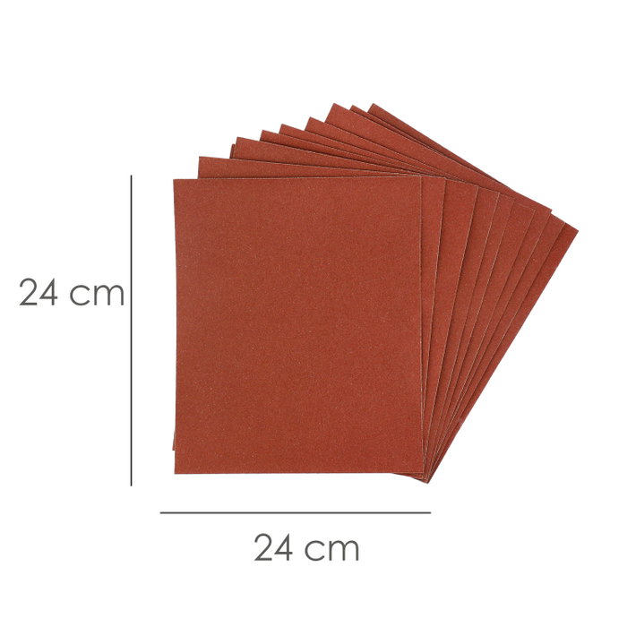 WOLFPACK LINEA PROFESIONAL Papier abrasif à l'eau Maurer grain 360 (pack 10 plis)