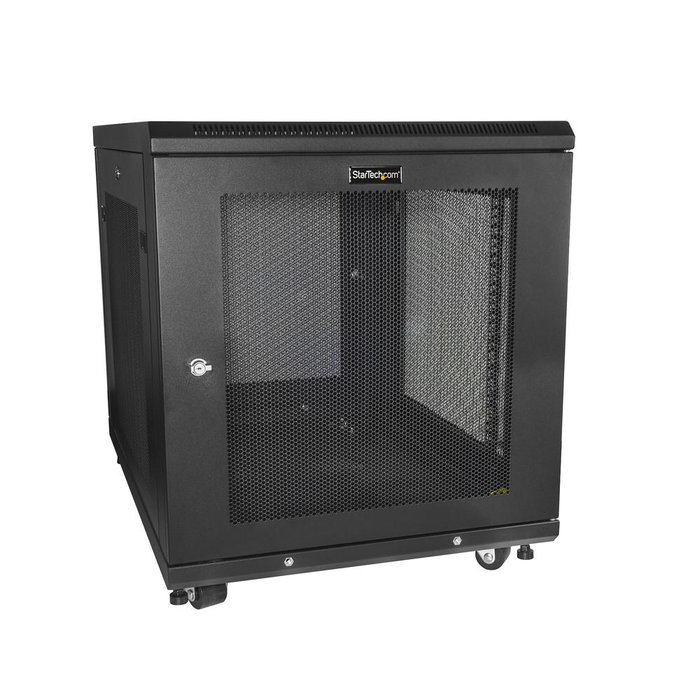 StarTech.com RK1233BKM Armoire Rack 12 Unités 19 Pouces pour Serveurs Réseau AV StarTech.com RK1233BKM Armoire Rack 12 Unités 19 Pouces pour Serveurs Réseau AV