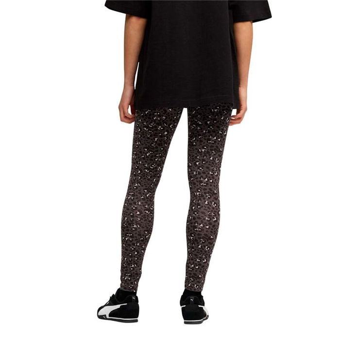 Pantalon de sport long Puma Essentials Graphic Animal A Noir Femme 13-14 Ans