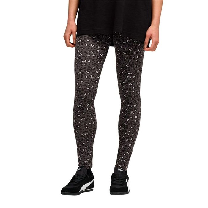 Pantalon de sport long Puma Essentials Graphic Animal A Noir Femme