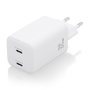 Chargeur mural Aisens ASCH-65W2P039-W Blanc Multicouleur 65 W