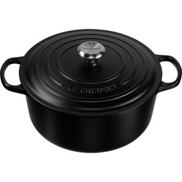 Le Creuset Signature Rôtisseur rond 30 cm noir