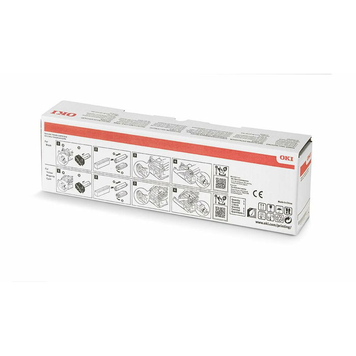 OKI Toner 46861307 pour imprimante, Cartouche Cyan