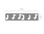Innspiro Cartouche pour perforatrice de bordure notes musicales 10x43mm