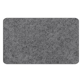 HERRAJES ALK Feutre Adhésif Rectangulaire 20x40 mm Gris (60 pièces)