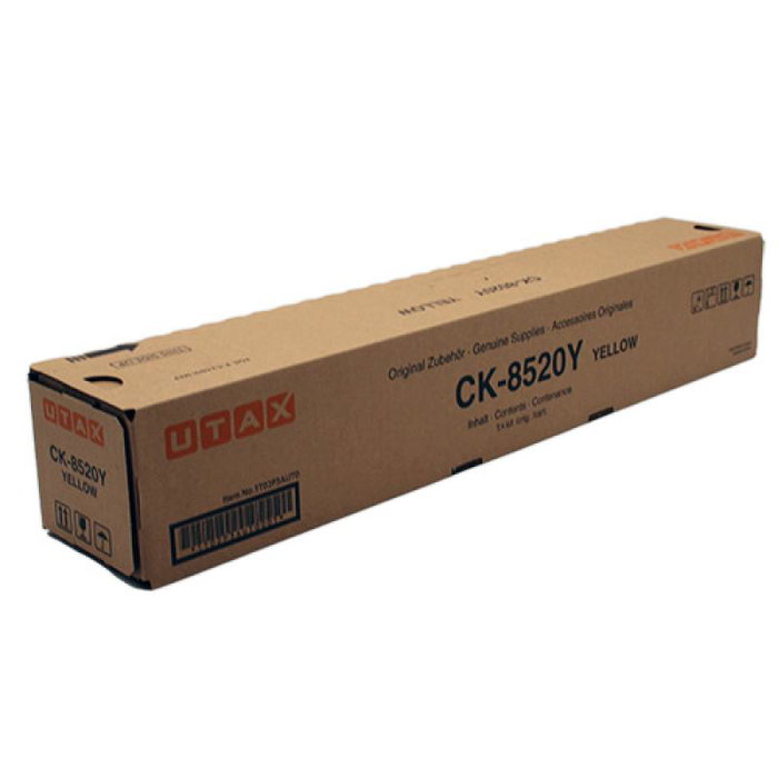Utax CK-8520Y 1T02P3AUT0 Unité Toner Jaune Original 6000 Pages