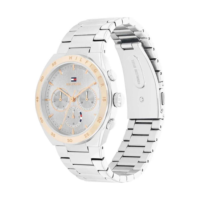 Tommy Hilfiger 1782574 Montre Analogique en Acier Inoxydable Gris