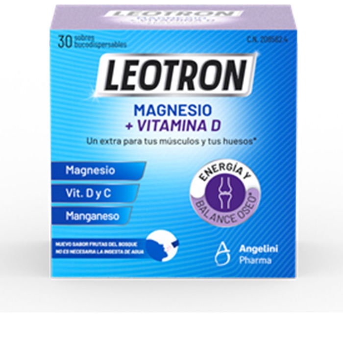 Leotron Magnésium + Vitamine D sticks 30 unités - Supplément Endurance et Santé Musculaire Osseuse Leotron Magnésium + Vitamine D sticks 30 unités - Supplément Endurance et Santé Musculaire Osseuse