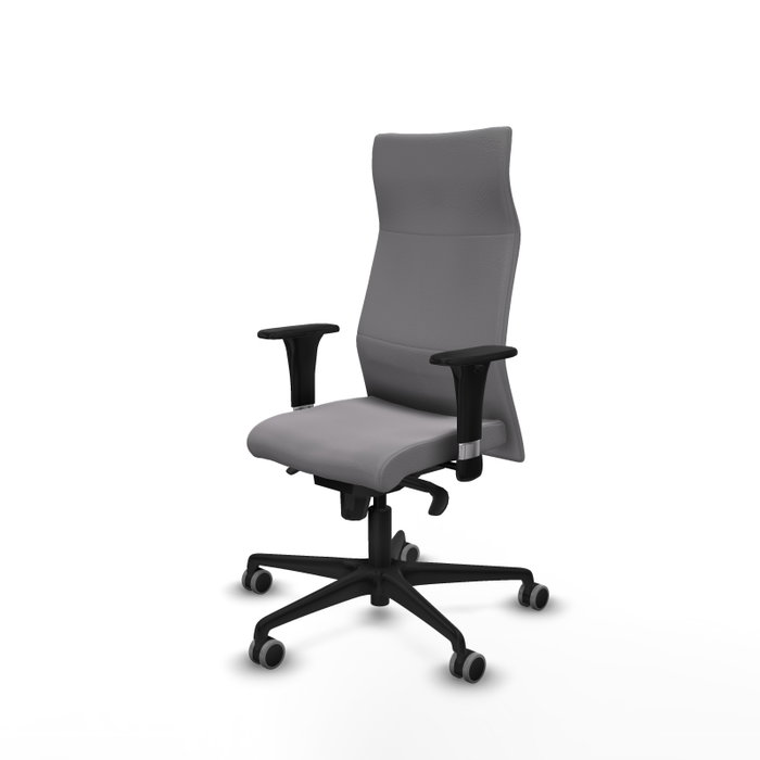Piqueras Y Crespo Sillón Albacete Gris avec Mécanisme Synchrone