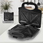 CLATRONIC ST 3778 Grille-pain à sandwich noir et inox