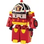 Silverlit Robot Jouet Transformable 2-en-1 Robocar Poli - Roy Robot Pompier - 10 cm - Dès 3 Ans