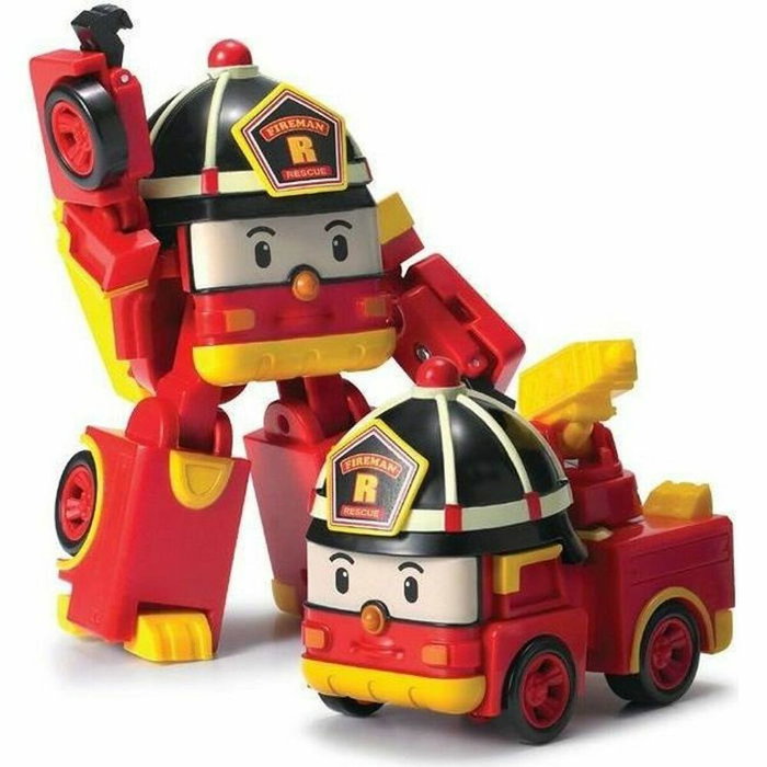 Silverlit Robot transformable 2-en-1 Robocar Poli - Roy - 10 cm