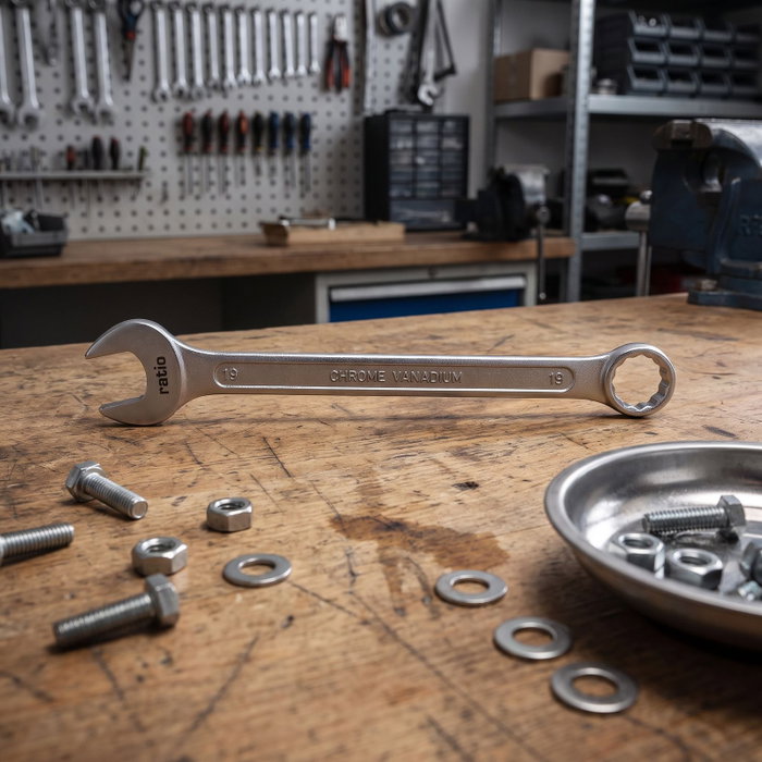 RATIO Clé combinée fixe-étoile 7 mm