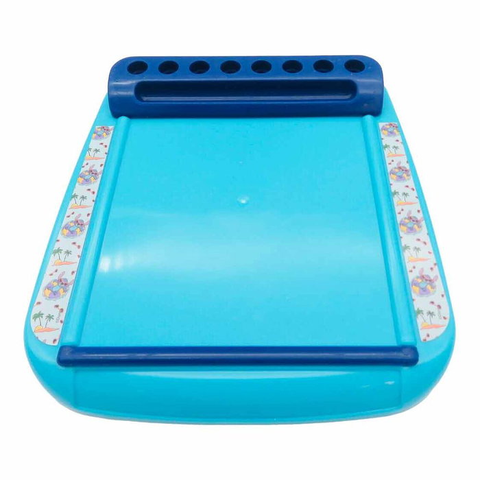CYP BRANDS Station de Dessin Roll & Go Stitch Disney - Set Complet de Dessin avec 4 Feutres, 4 Crayons, 2 Planches d'Autocollants et Rouleau de Papier CYP BRANDS Station de Dessin Roll & Go Stitch Disney - Set Complet de Dessin avec 4 Feutres, 4 Crayons, 2 Planches d'Autocollants et Rouleau de Papier