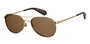 Polaroid PLD-6070-S-X-J5G-SP Lunettes de soleil Femme Doré/Bronze