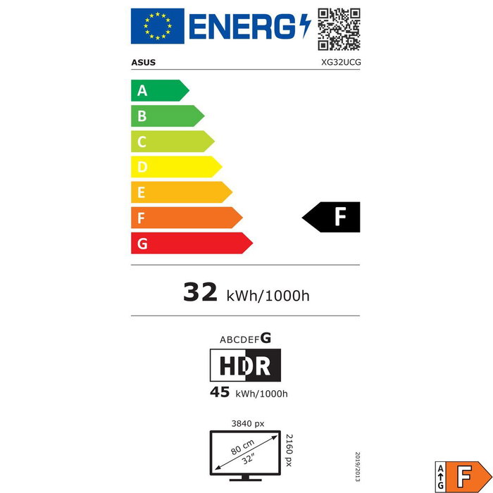 Écran Asus 90LM0B01-B01171 32" 31,5" 4K Ultra HD