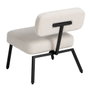 BigBuy Home Chaise Blanc Noir 58 x 59 x 71 cm